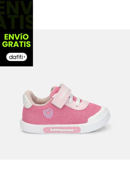 Tenis Para Niña Bubblegummers Fucsia Unica