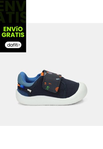 Tenis Bebé Para Niño Bubblegummers Azul Tito 15-21 Bubblegummers
