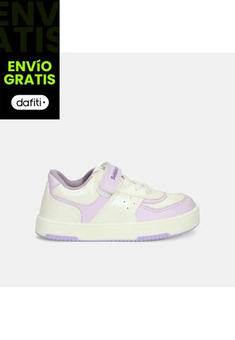Tenis Infantil Para Niña Bubblegummers Multicolor Tamarindo 22-25 Bubblegummers
