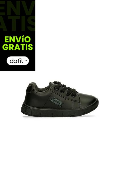Tenis Escolares Para Niños Bubblegummers Negro Cirilo