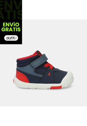 Botas Bebé Para Niño Bubblegummers Azul Tedy Echo 15-21 Bubblegummers