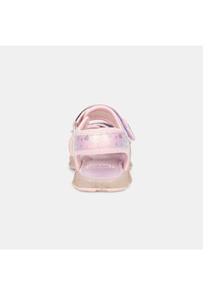 Sandalia Con Luces Infantil Para Niña Bubblegummers Morado 22-25