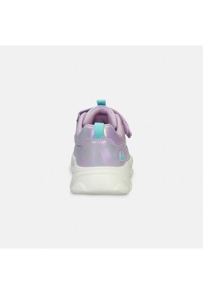 Tenis Infantil Para Niña Bubblegummers Morado Tinta Dash 22-25