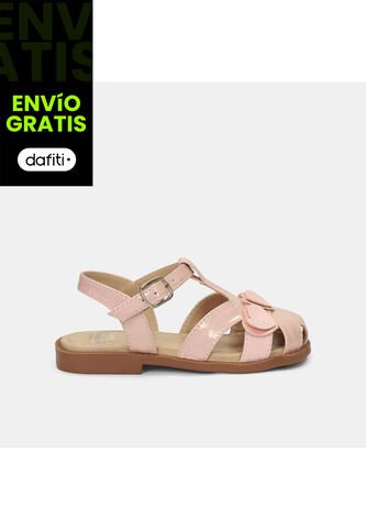 Sandalias Infantil Para Niña Bubblegummers Fucsia 22-25 Bubblegummers