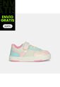Tenis Infantil Para Niña Bubblegummers Multicolor Tamarindo 22-25 de Bubblegummers