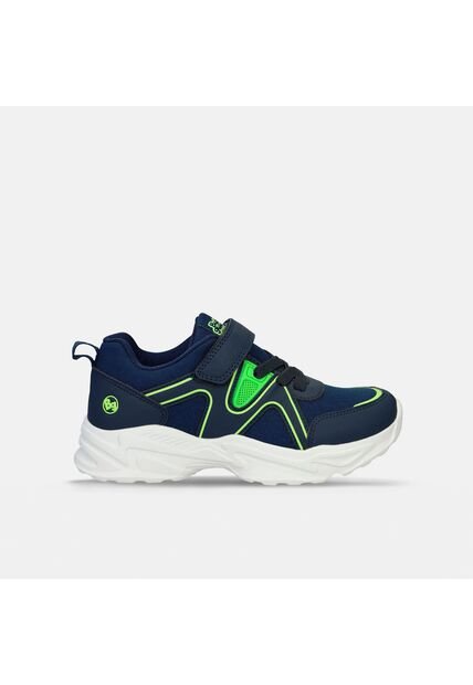 Tenis Infantil Para Niño Bubblegummers Azul Turco Phelps 26-29