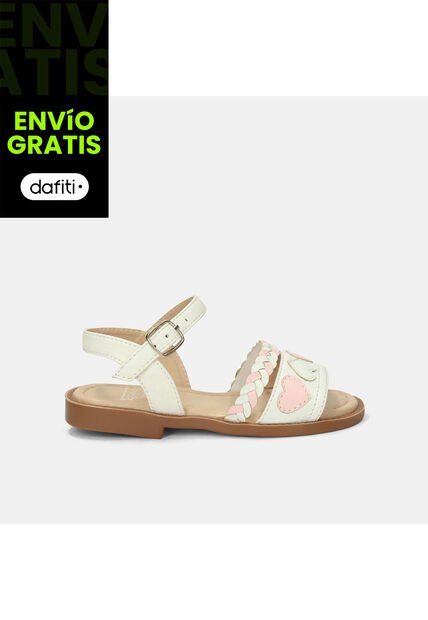 Sandalias Infantil Para Niña Bubblegummers Multicolor 22-25