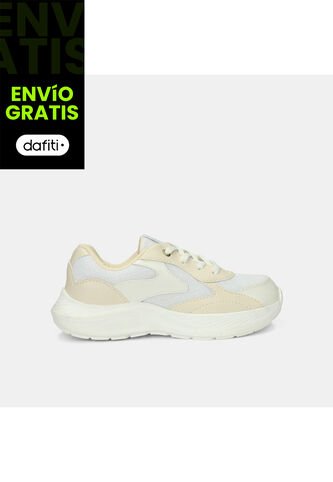 Tenis Junior Para Niña Bubblegummers Blanco Tamsi 30-33 Bubblegummers