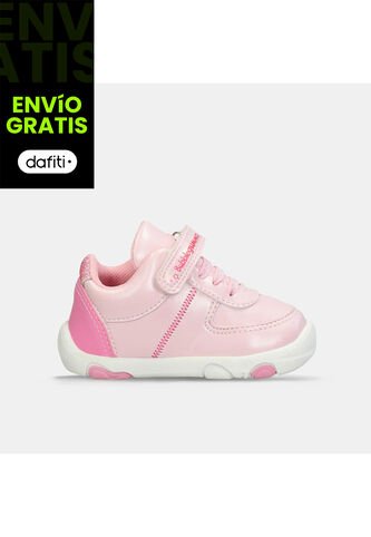 Tenis Para Niña Bubblegummers Rosado Tailandia Bubblegummers