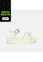 Sandalias Infantil Para Niña Bubblegummers Blanco Taji Tatiana 22-25 de Bubblegummers