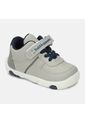 Tenis Para Niño Bubblegummers Gris Turner 15-21 de Bubblegummers