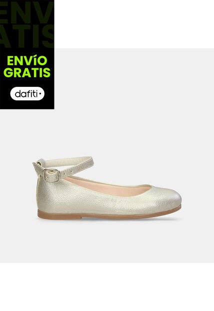 Baletas Infantil Para Niña Bubblegummers Beige Trista Baleta Bg 22-25