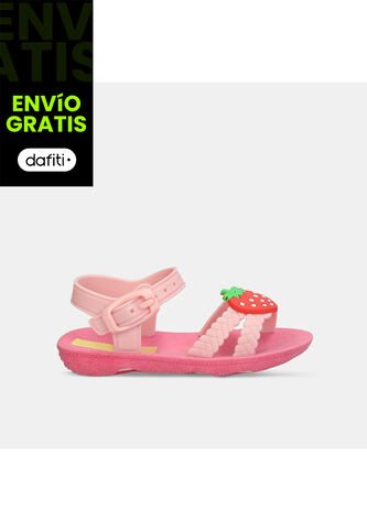 Sandalia Infantil Para Niña Bubblegummers Fucsia Treza Paulina 22-25 Bubblegummers
