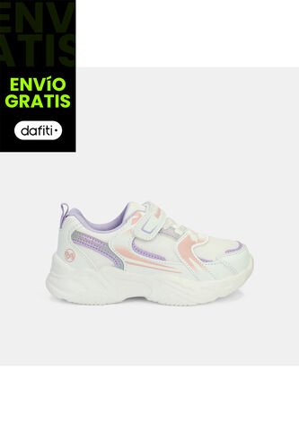 Tenis Infantil Para Niña Bubblegummers Tata Derby 26-29 Bubblegummers