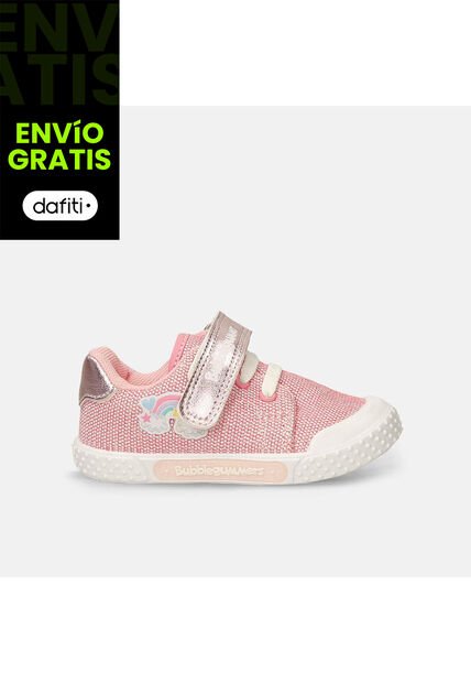Tenis Para Niña Bubblegummers Rosado Simpatica
