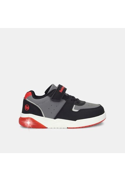 Tenis Con Luces Para Niño Bubblegummers Humo Dakar
