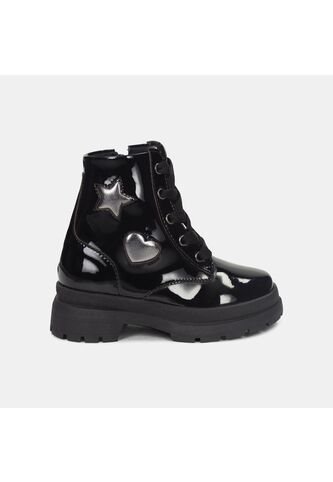Botas Para Niña Bubblegummers Negro Andrea First Step Girls 1  + Bubblegummers