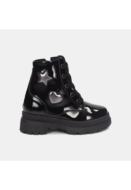 Botas Para Niña Bubblegummers Negro Andrea First Step Girls 1  +