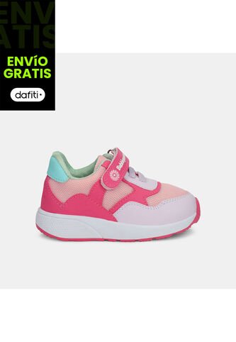 Tenis Para Niña Bubblegummers Fucsia Bubblegummers
