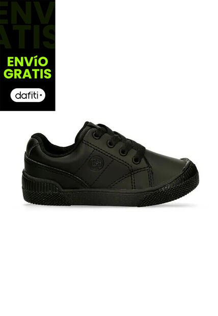 Tenis Escolares Para Niños Bubblegummers Negro Kristiano