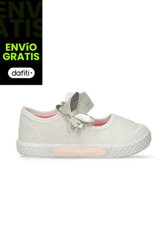 Tenis Bebé Para Niña Bubblegummers Champaña- Quilla Bubblegummers