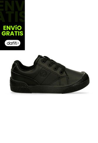 Tenis Escolares Para Niños Bubblegummers Negro Kristiano Bubblegummers