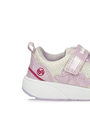 Tenis Bebé Para Niña Bubblegummers Lila-Gris Roxa