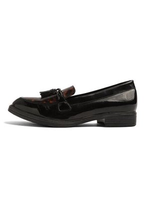 ZAPATO CORALY BULL TERRIER NEGRO CON ANIMAL
