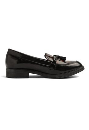 ZAPATO CORALY BULL TERRIER NEGRO CON ANIMAL
