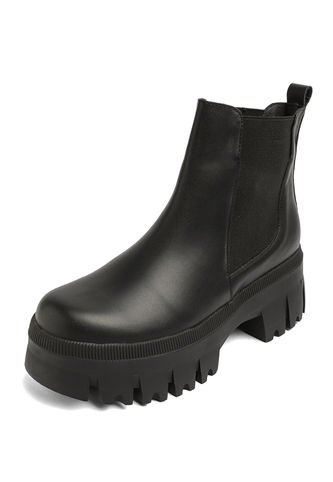 BOTIN NEGRO DE RESORTE CAMILL BULL TERRIER
