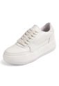 TENIS BLANCOS CON APLIQUES BEIGES KYLIE de BULL TERRIER