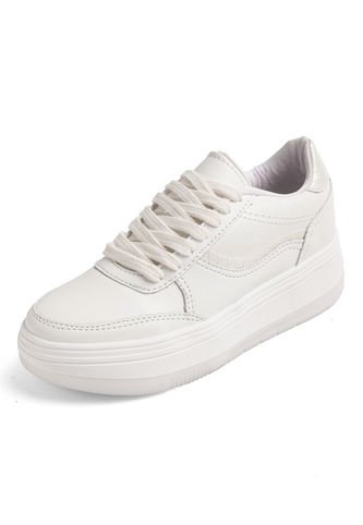 TENIS BLANCOS CON APLIQUES BEIGES KYLIE BULL TERRIER