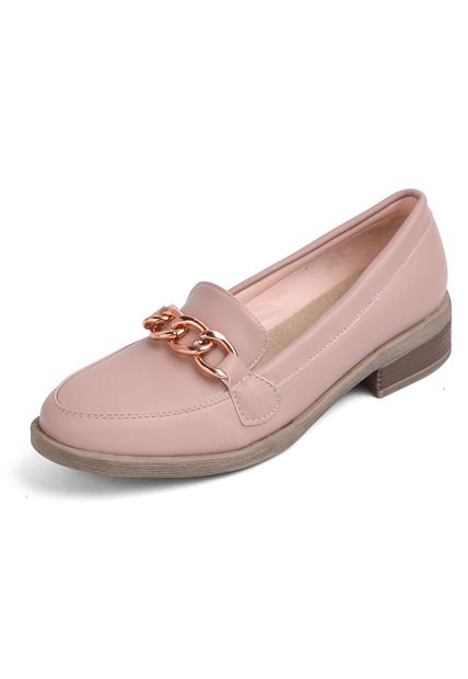 ZAPATO MAQUILLAJE CON HERRAJE ORO ROSA DEISY