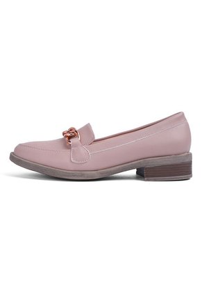 ZAPATO MAQUILLAJE CON HERRAJE ORO ROSA DEISY