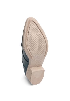 ZAPATO AZUL TURQUEZA DE AMARRAR DERLY