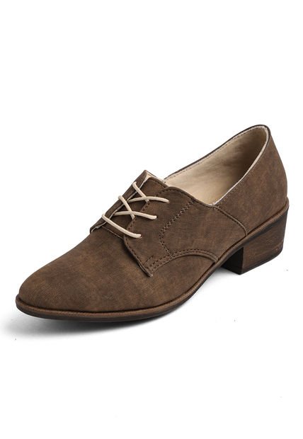 ZAPATO VERDE DE AMARRAR DERLY
