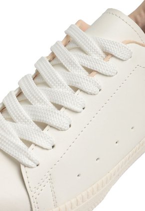 TENIS BLANCOS CON CHULO DORADO CAROL