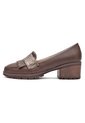 ZAPATO CAFE CON FLECOS BULLTERRIER DIANAM de BULL TERRIER