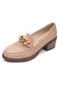 ZAPATO BEIGE GRABADO BULLTERRIER CYEL de BULL TERRIER