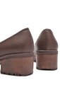 ZAPATO CAFE CON FLECOS BULLTERRIER DIANAM de BULL TERRIER