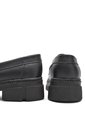 MOCASIN NEGRO CON CHAROL ANIMAL PRINT BULLTERRIER DALIS de BULL TERRIER