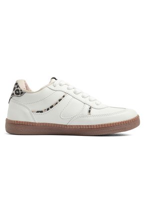 TENIS BLANCOS CON APLIQUES ANIMAL PRINT LIZZIE