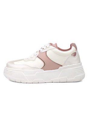 LILY BULL TERRIER BLANCO CON APLIQUES ROSADOS