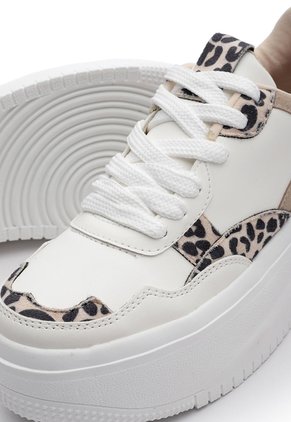DEPORTIVO BLANCO/ANIMAL PRINT BULL TERRIER ANNIES 