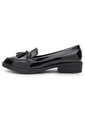 ZAPATO NEGRO CON FLECOS BULL TERRIER CORALY de BULL TERRIER