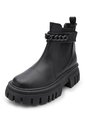 BOTIN NEGRO CON RESORTE Y HERRAJE TIFFANY de BULL TERRIER