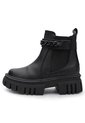BOTIN NEGRO CON RESORTE Y HERRAJE TIFFANY de BULL TERRIER