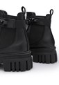 BOTIN NEGRO CON RESORTE Y HERRAJE TIFFANY de BULL TERRIER