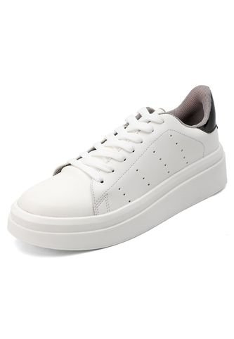 TENIS BLANCOS CON CHULO NEGRO BULL TERRIER ATILENE BULL TERRIER