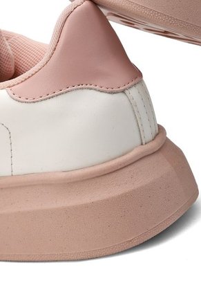 TENIS DE DAMA DEPROTIVOS COLOR BEIGEXROSA CAROLI BULL TERRIER